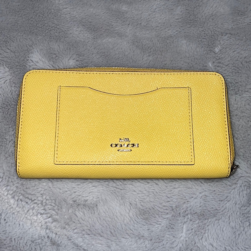Yellow Coach wallet